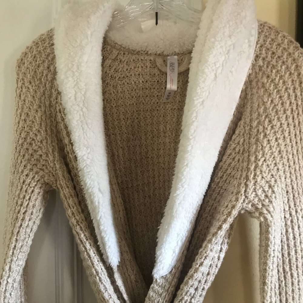 Cozy Tan Robe Size M